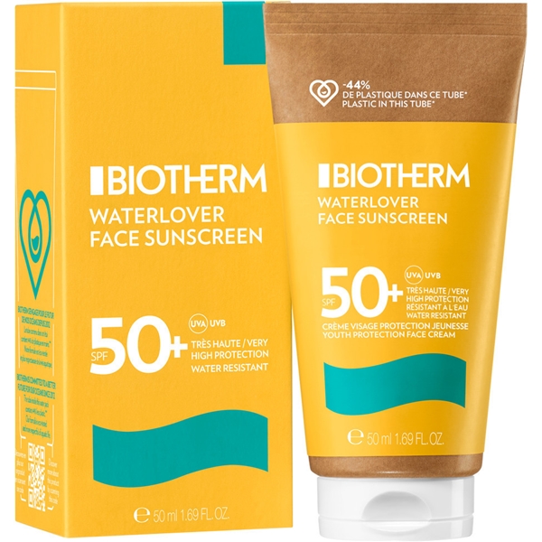 SPF 50 Waterlover Face Sunscreen (Billede 3 af 5)