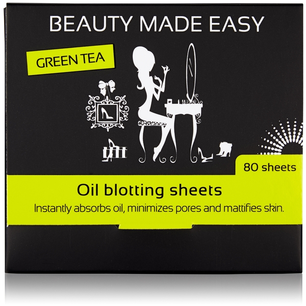 Green Tea Oil Blotting Sheets (Billede 1 af 3)