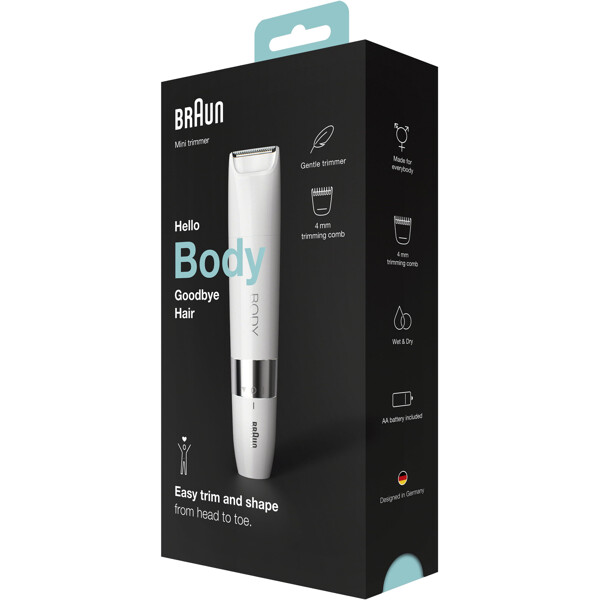 Braun Body Mini Trimmer BS1000 (Billede 6 af 6)