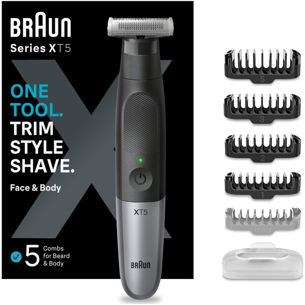 Braun Series X XT5100 Hybridtrimmer Face & Body (Billede 1 af 6)