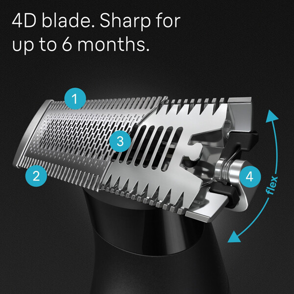 Braun Series X XT5100 Hybridtrimmer Face & Body (Billede 5 af 6)