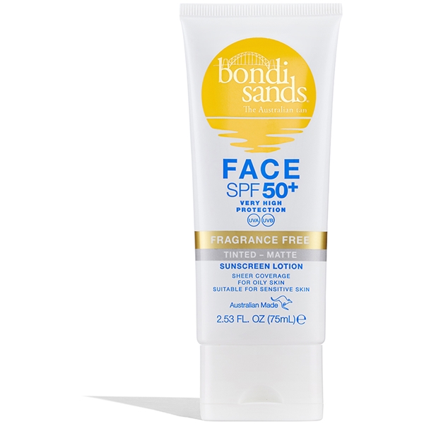 Bondi Sands SPF 50+ Matte Tinted Face Lotion (Billede 1 af 5)