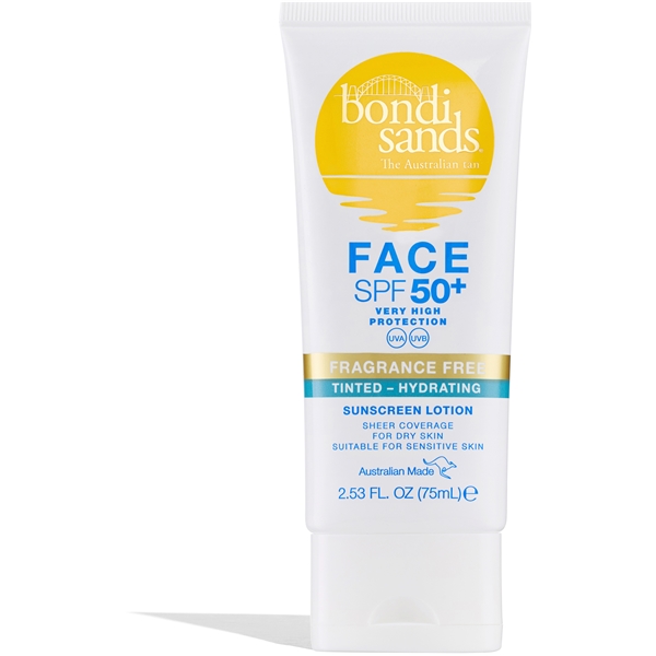 Bondi SandsSPF 50+ Hydrating Tinted Face Lotion (Billede 1 af 5)