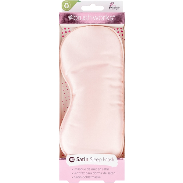 Brushworks HD Satin Sleep Mask (Billede 1 af 2)