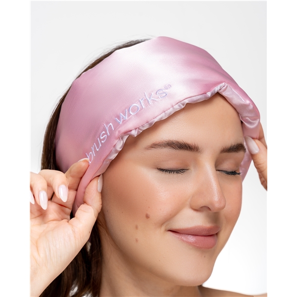 Brushworks Cushioned Satin Sleep Mask (Billede 5 af 9)