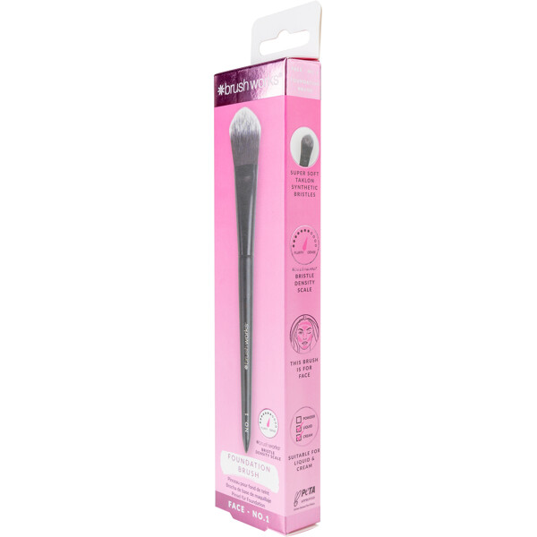 Brushworks No. 1 Foundation Brush (Billede 2 af 10)