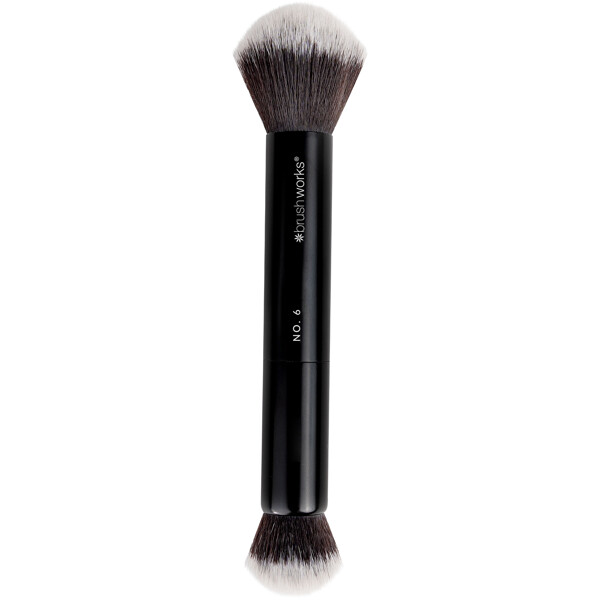 Brushworks No. 6 Double Ended Powder & Buff (Billede 3 af 8)