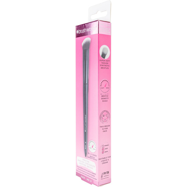 Brushworks No. 8 Precise Angled Concealer Brush (Billede 2 af 9)