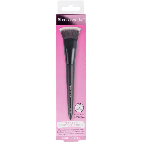 Brushworks No. 11 Flat Top Contour Brush (Billede 1 af 8)
