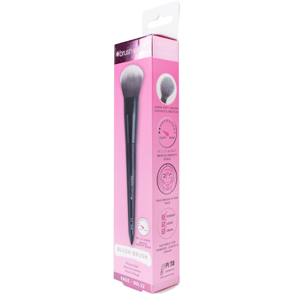 Brushworks No. 12 Blush Brush (Billede 2 af 7)