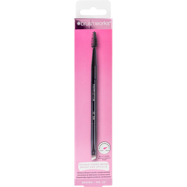 Brushworks No. 22 Brow Brush & Spoolie (Billede 1 af 6)