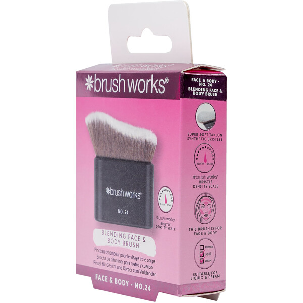 Brushworks No. 24 Blending Face & Body Brush (Billede 2 af 8)
