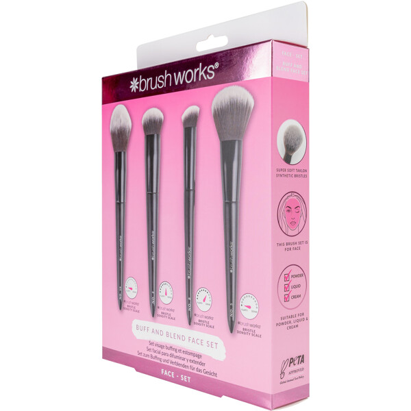 Brushworks Buff & Blend Face Set (Billede 2 af 5)