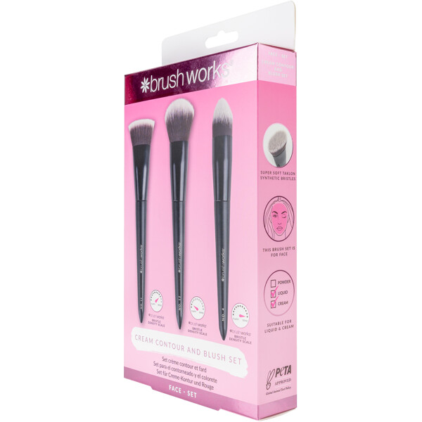 Brushworks Cream Contour & Blush Set (Billede 2 af 4)