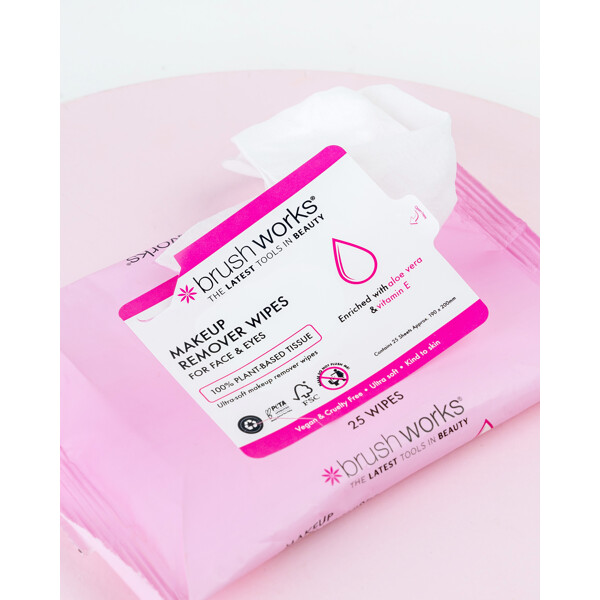 Brushworks Makeup Remover Wipes (Billede 2 af 4)