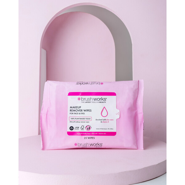 Brushworks Makeup Remover Wipes (Billede 3 af 4)