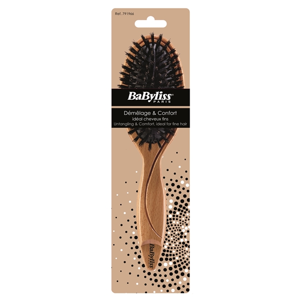 BaByliss 791966 Paddle Brush Wild Boar Bristle BaByliss Børster