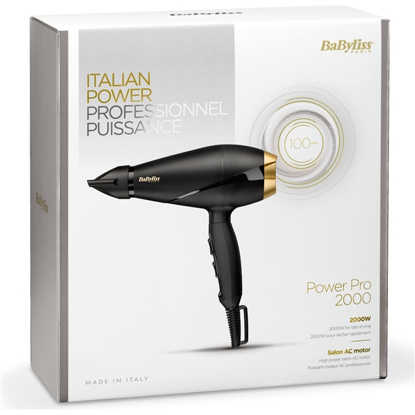 BaByliss 6613DE Hair Dryer Shine Pro (Billede 2 af 6)