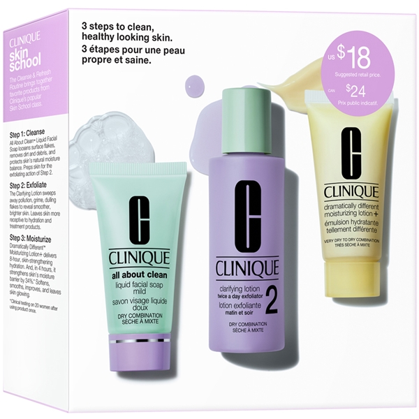 3-Step Skin Care Intro Set, Skin Type 2 (Billede 3 af 3)