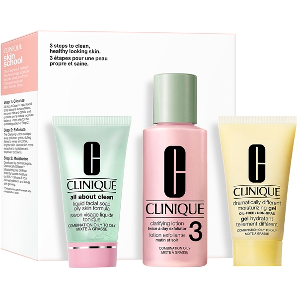 3 Step Skin Care Intro Set, Skin Type 3 (Billede 1 af 2)