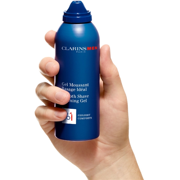 Clarins Men Smooth Shave Foaming Gel (Billede 5 af 8)