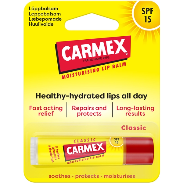 Carmex Lip Balm Classic Stick SPF15 (Billede 1 af 3)