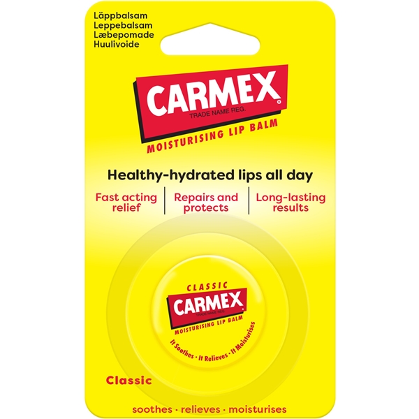 Carmex Lip Balm Classic Jar (Billede 1 af 3)