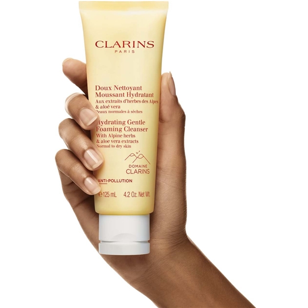 Clarins Hydrating Gentle Foaming Cleanser (Billede 3 af 5)