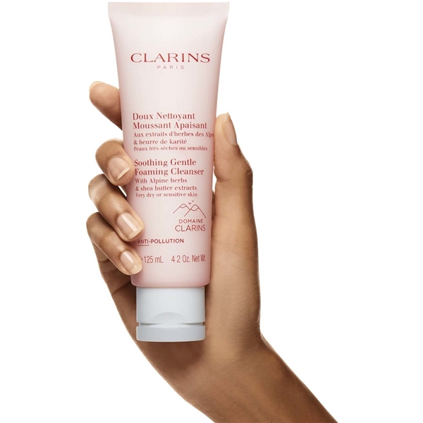 Clarins Soothing Gentle Foaming Cleanser (Billede 3 af 5)