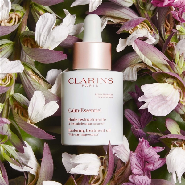 Clarins Calm Essentiel Restoring Treatment Oil (Billede 4 af 5)