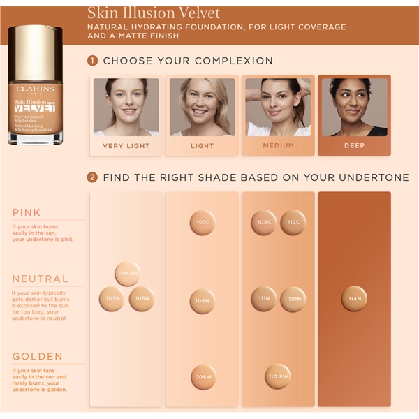 Skin Illusion Velvet Foundation (Billede 3 af 3)