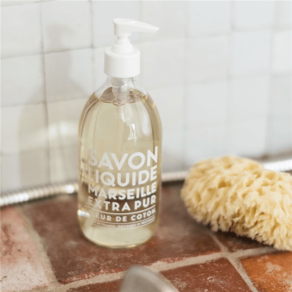 Liquid Marseille Soap Cotton Flower (Billede 3 af 3)