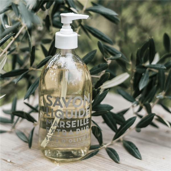 Liquid Marseille Soap Olive Wood (Billede 3 af 3)