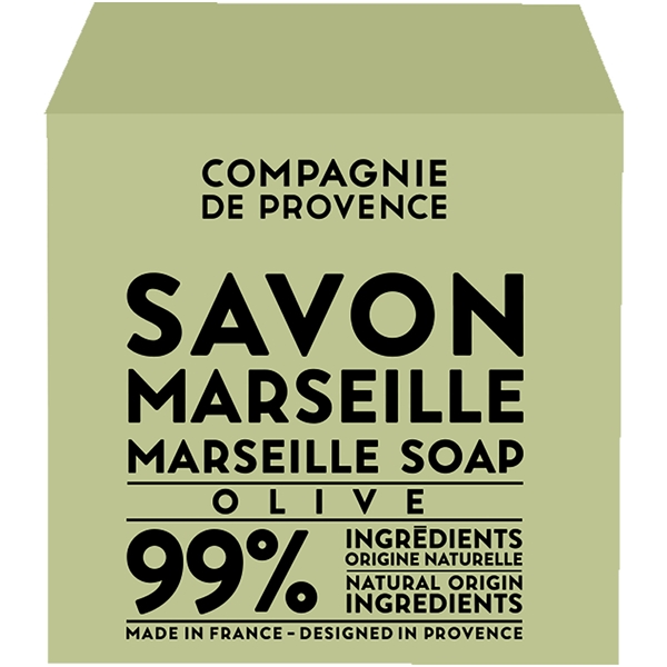 Cube Of Marseille Soap Olive (Billede 1 af 4)