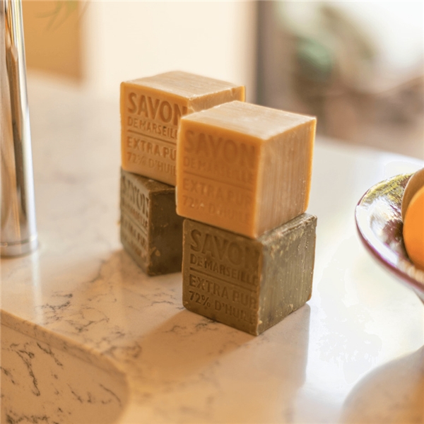 Cube Of Marseille Soap Olive (Billede 3 af 4)