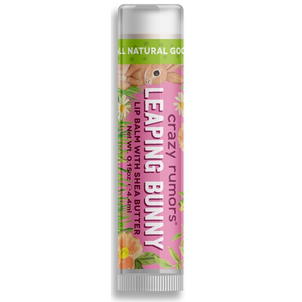 Crazy Rumors Leaping Bunny Plum Apricot Lip Balm