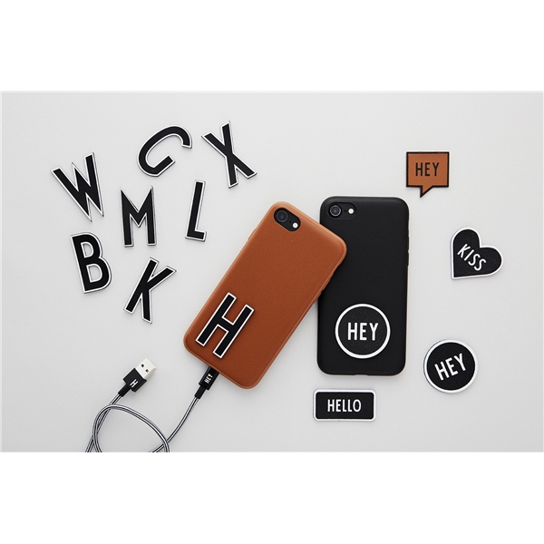 Design Letters MyCover iPhone X/XS Black (Billede 2 af 2)