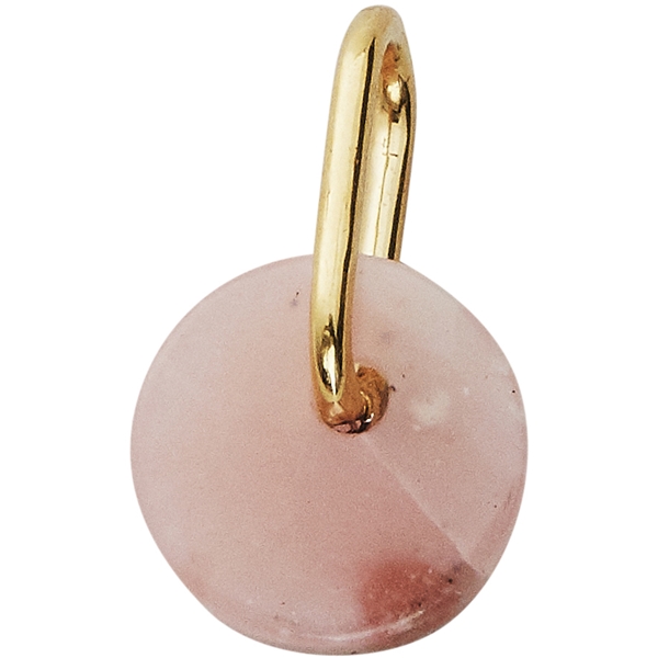 Design Letters Pink Opal Charm 6mm Pink (Billede 1 af 2)