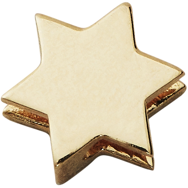 Design Letters Star Charm Gold (Billede 1 af 2)
