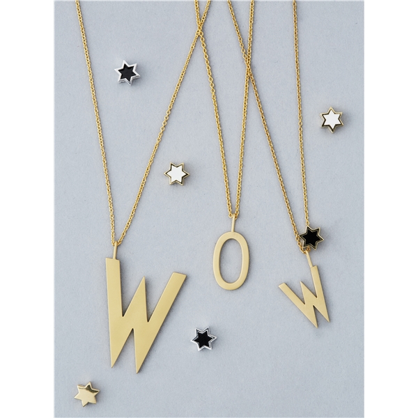 Design Letters Star Charm Gold (Billede 2 af 2)