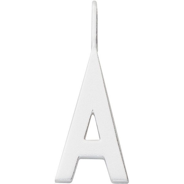 Design Letters Archetype Charm 16 mm Silver A-Z (Billede 1 af 2)