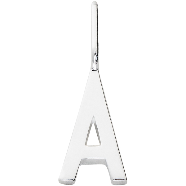 Design Letters Archetype Charm 10 mm Silver A-Z (Billede 1 af 2)