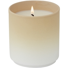 Beige - Design Letters Dip Dye Scented Candle Large