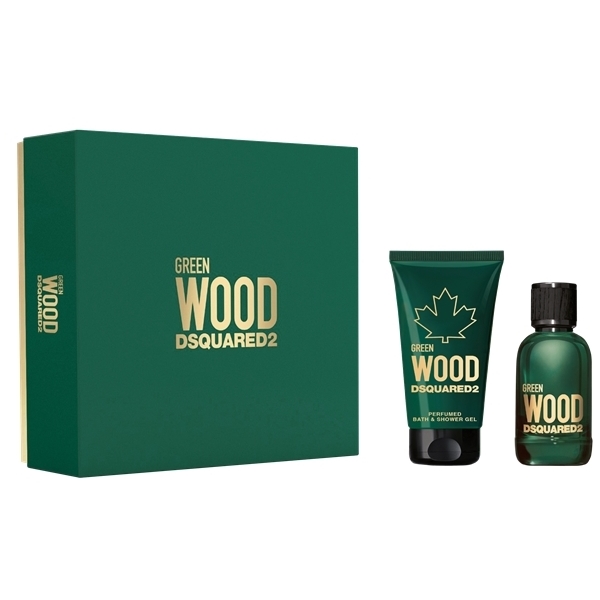 Dsquared2 Green Wood Pour Homme - Gift Set