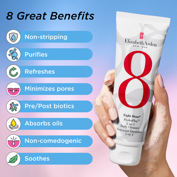 Eight Hour HydraPlay 2 in 1 Daily Cleanser (Billede 6 af 11)