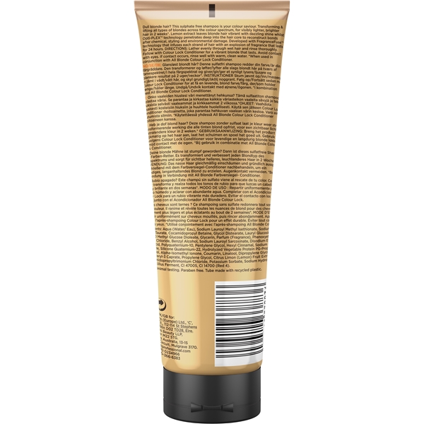 Fudge All Blonde Colour Boost Shampoo (Billede 2 af 2)