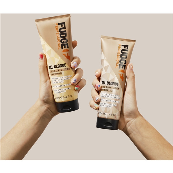 Fudge All Blonde Colour Lock Shampoo (Billede 4 af 9)