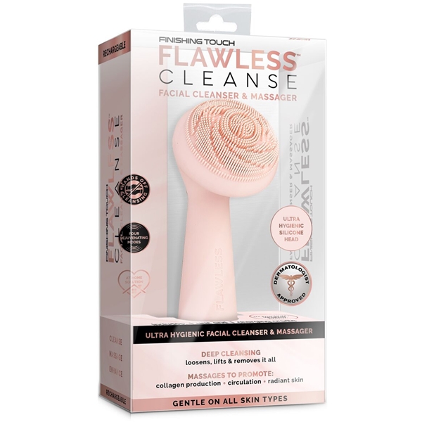 Flawless Cleanse - Facial Cleanser & Massager (Billede 3 af 5)