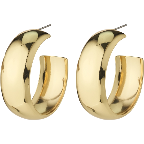 28241-2023 NAIA Mega Chunky Gold Hoops (Billede 1 af 3)