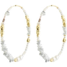 1 set - 13242-2043 FORCE Mega Hoop Earrings